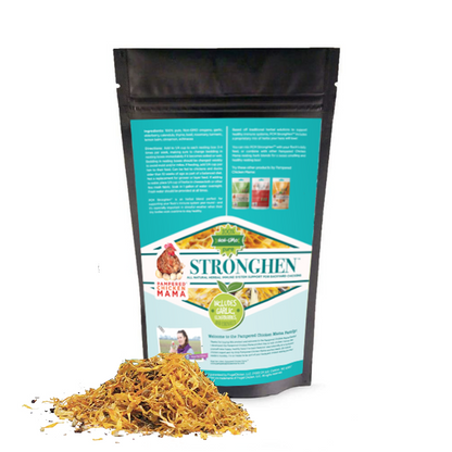 StrongHen Herbs For Backyard Chickens, Coops, & Nesting Boxes from Dahlia Pets