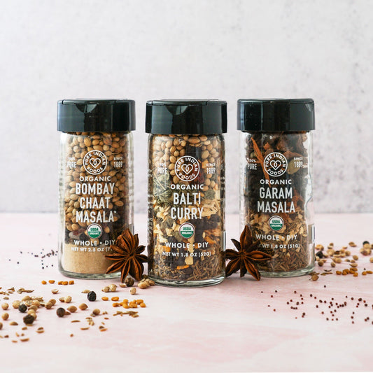 Spice Up Your Life: 3 Whole Spice Blends for Authentic Indian Cuisine, Certified Organic by Pure Indian Foods
