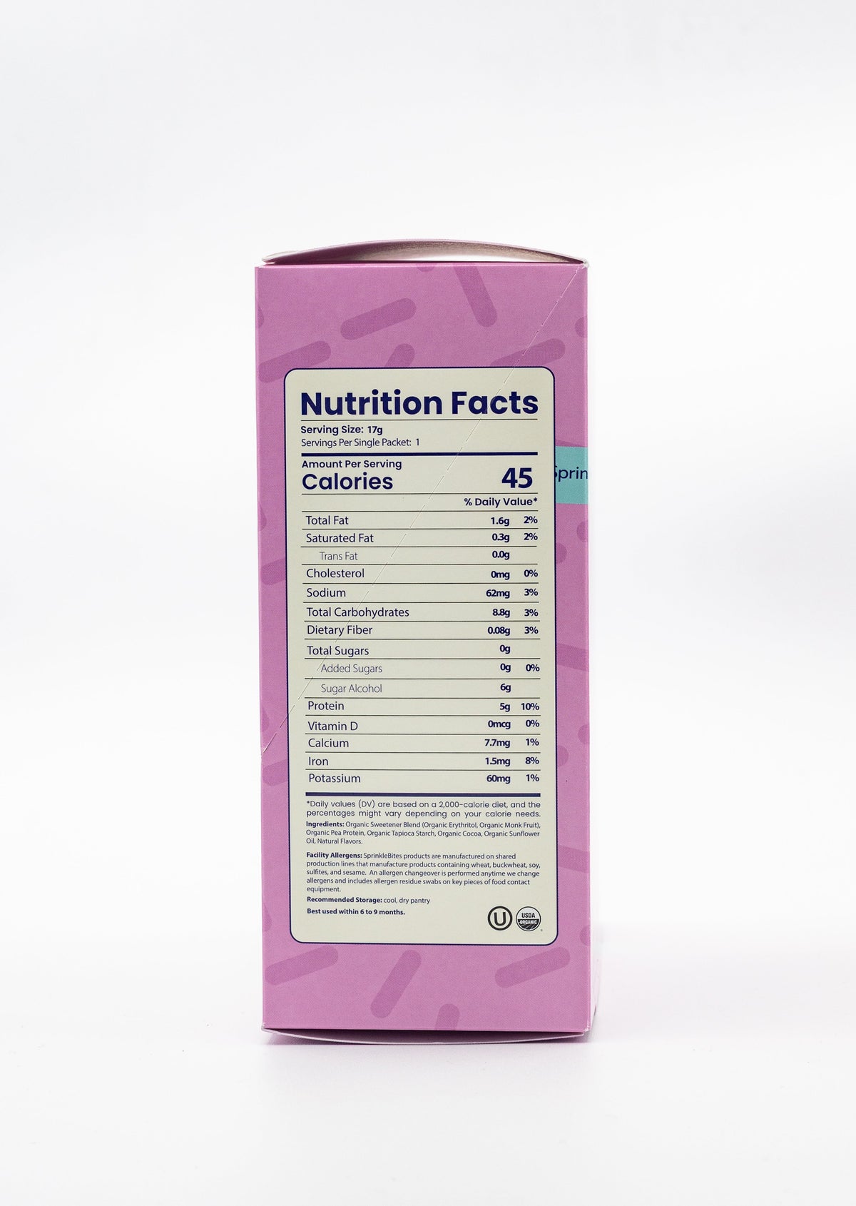 Cocoa SprinkleBites™ (10-Pack) | Chocolate Protein Sprinkles, Plant-Based, Sugar-Free, image 4 of 6