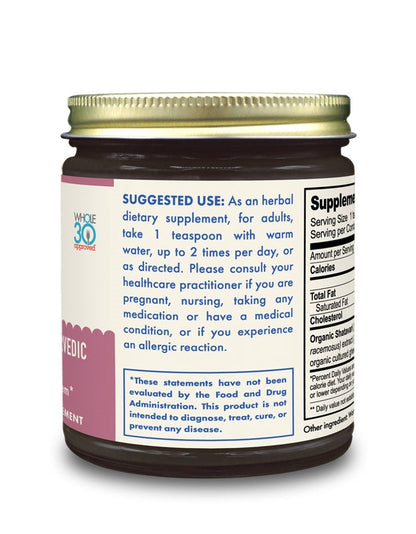 Shatavari Ghee 5.3 oz, Certified Organic