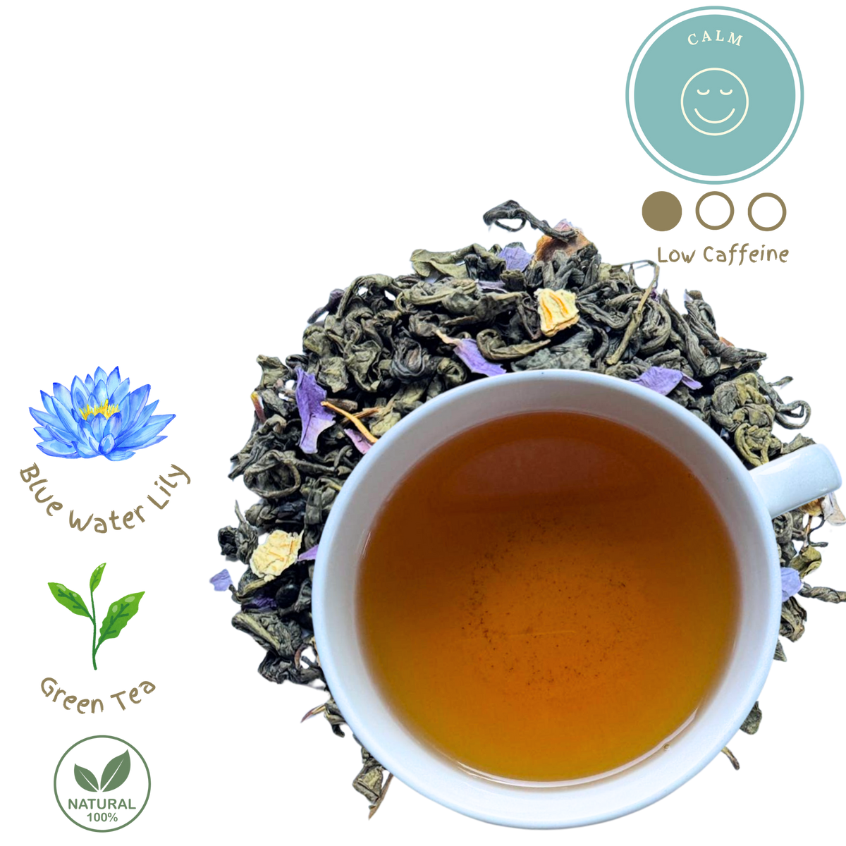 Sacred Bloom Blue Lotus Green Tea