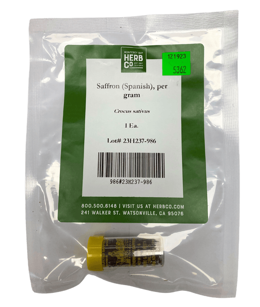 Saffron, Spanish, Herbs & Spices from Country Life Natural Foods