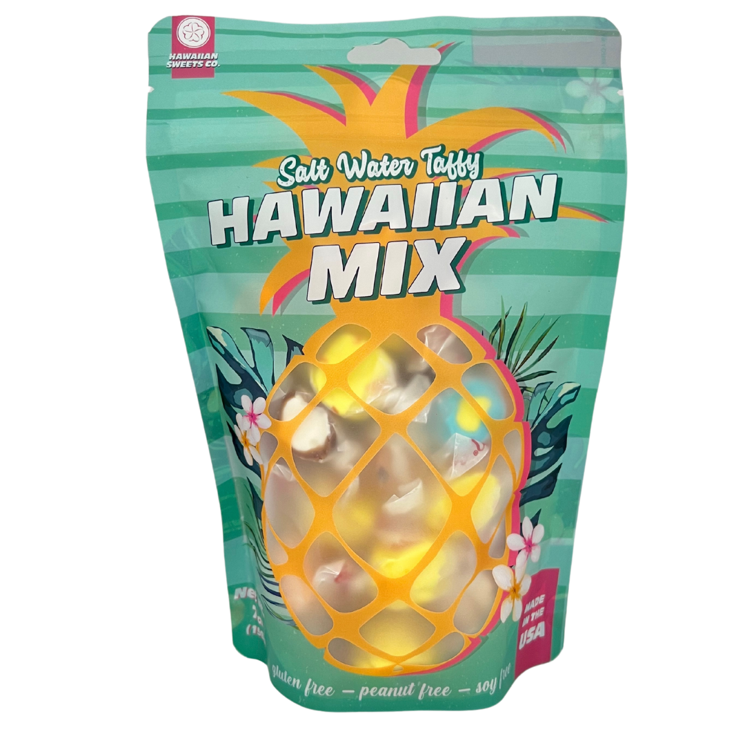 Hawaiian Sweets Co. Salt Water Taffy Candy - Hawaiian Mix by Tastes of Aloha