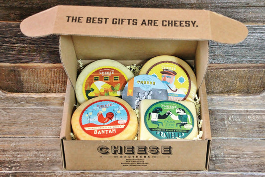 Wisconsin Cheese Sampler (4-Pack) by Cheese Brothers