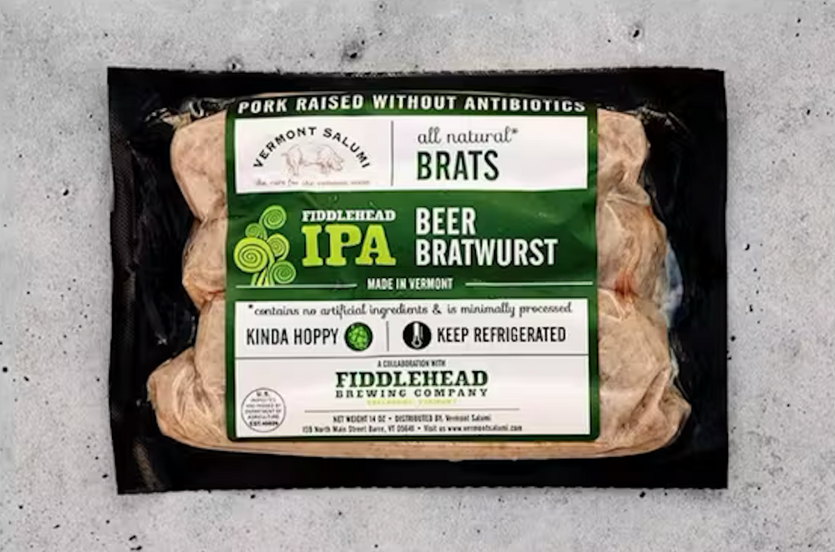 Fiddlehead IPA Bratwurst (8 Pack)