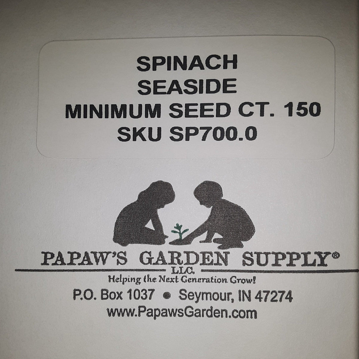 Seaside Hybrid Spinach Seeds, image 3 of 5