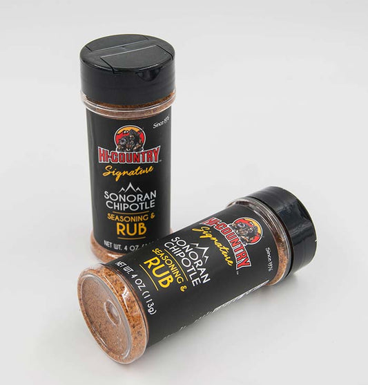 Signature Rubs -Sonoran Chipotle 4 oz., Seasoning Rub Shaker from Hi-Country Snack Foods Inc.