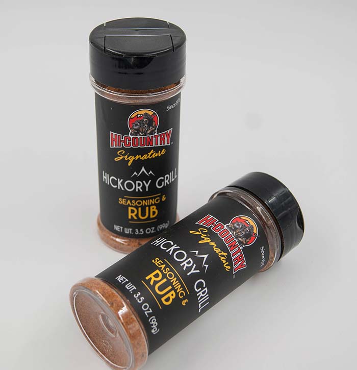 Signature Rubs - Hickory Grill Signature 3.5 oz., Seasoning Rub Shaker from Hi-Country Snack Foods Inc.