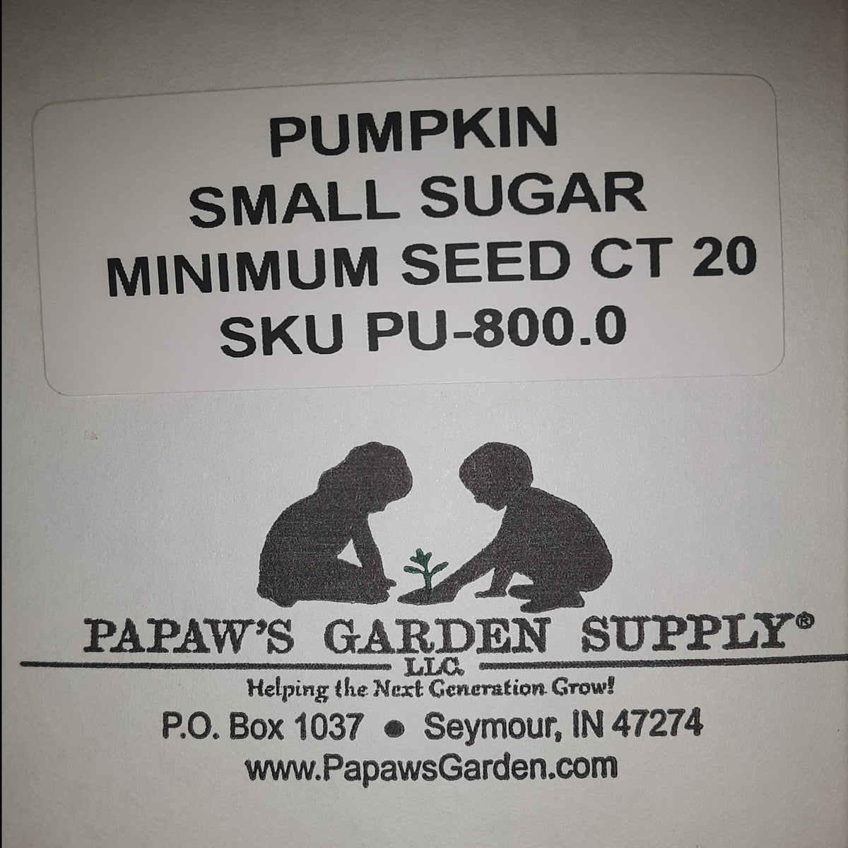 Small Sugar Heirloom Pumpkin Seeds, image 3 of 5