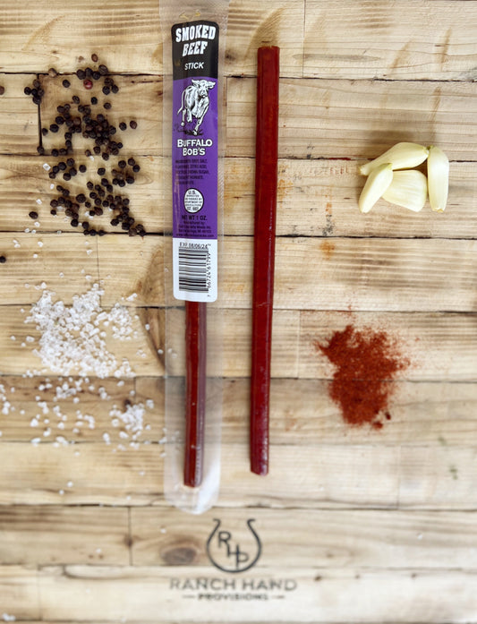 Beef Jerky Stick — Smoked, Meat from Ranch Hand Provisions