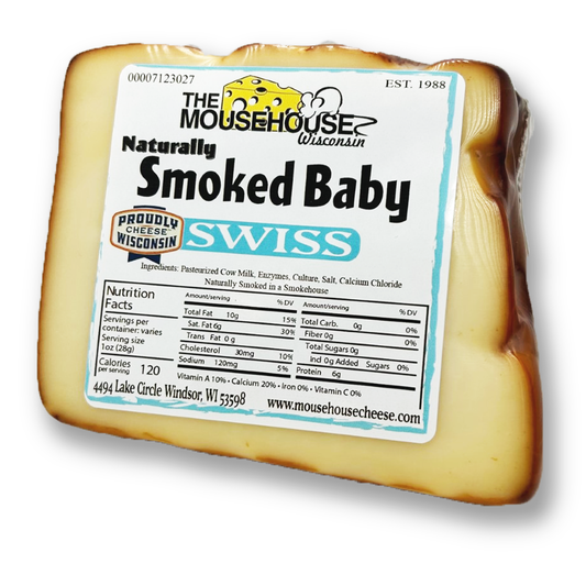 Smoked Baby Swiss by Mousehouse Cheesehaus