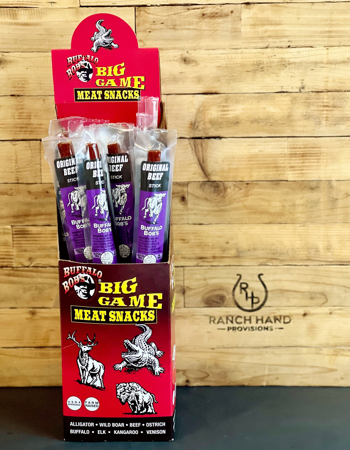 Beef Jerky Stick — Smoked, Meat from Ranch Hand Provisions
