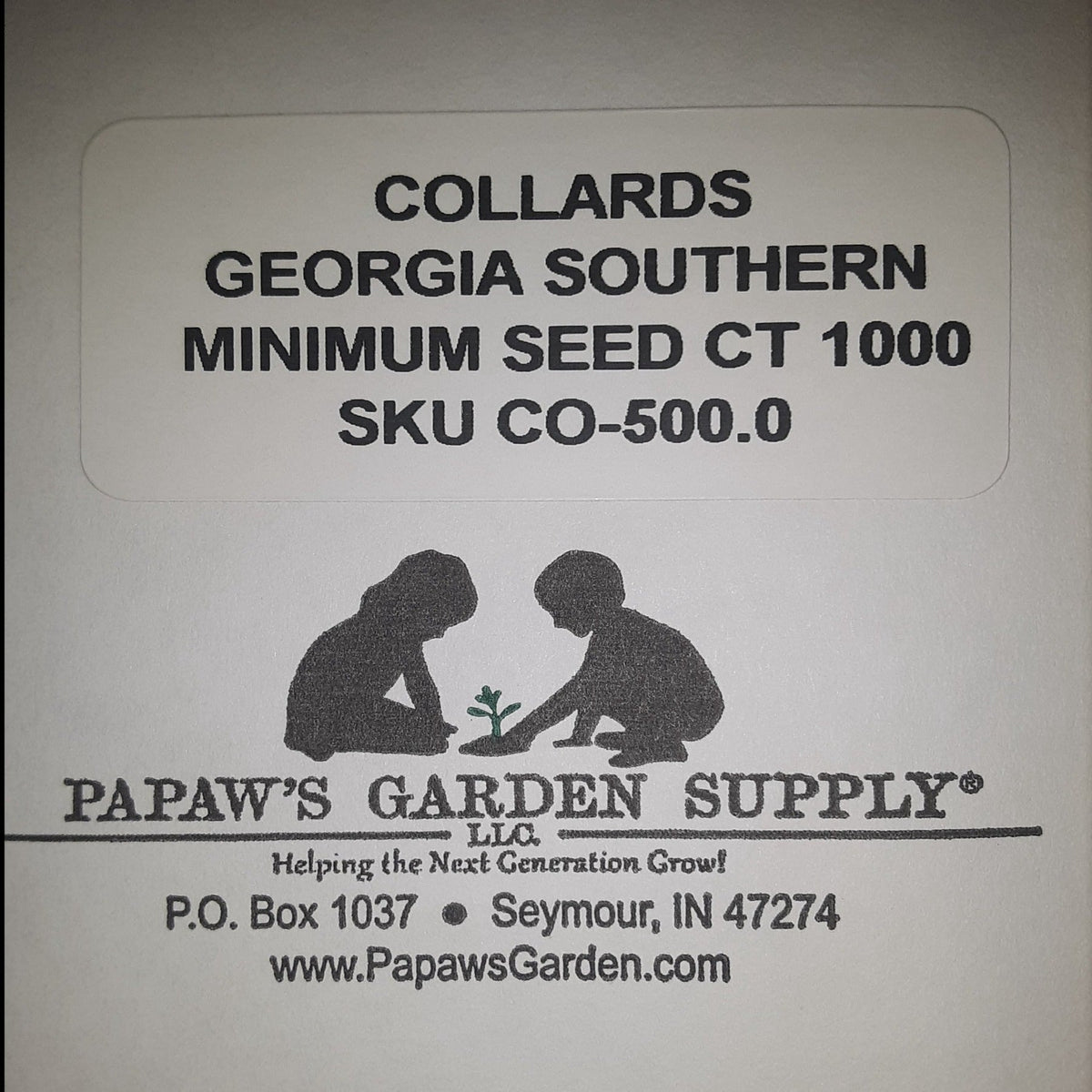 Collard Greens, Georgia Southern Creole Seeds, image 3 of 4