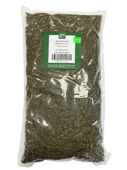 Spearmint Leaf, Cut, Sifted