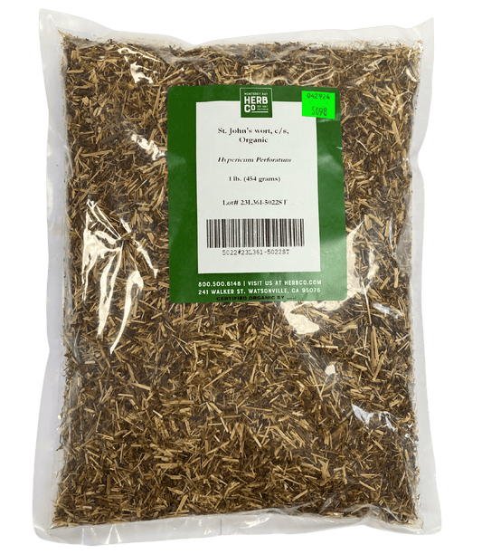 St. John's Wort, Organic, Cut & Sifted, Herbs & Spices from Country Life Natural Foods