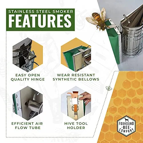 Stainless Steel Bee Smoker, image 3 of 7