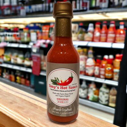 Tony's Handcrafted-"Original" Hot Sauce 5oz Bottle, Hot Sauce from Tony's Hot Sauce Company