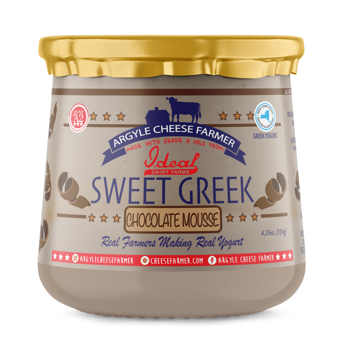 Sweet Greek 12 Packs, Dairy from Argyle Cheese Farmer