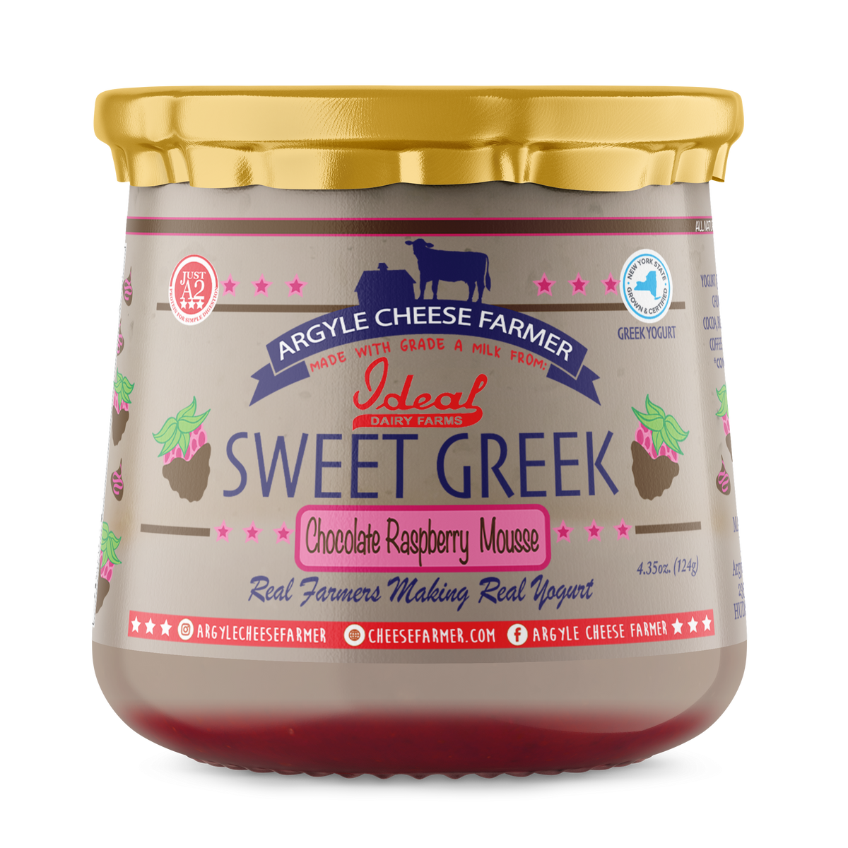 Sweet Greek 12 Packs, Dairy from Argyle Cheese Farmer