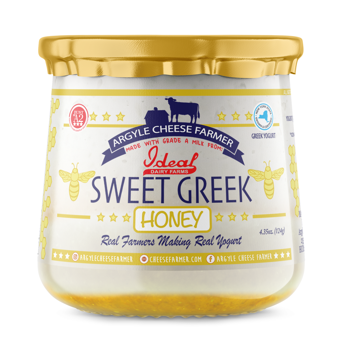Sweet Greek 12 Packs, Dairy from Argyle Cheese Farmer