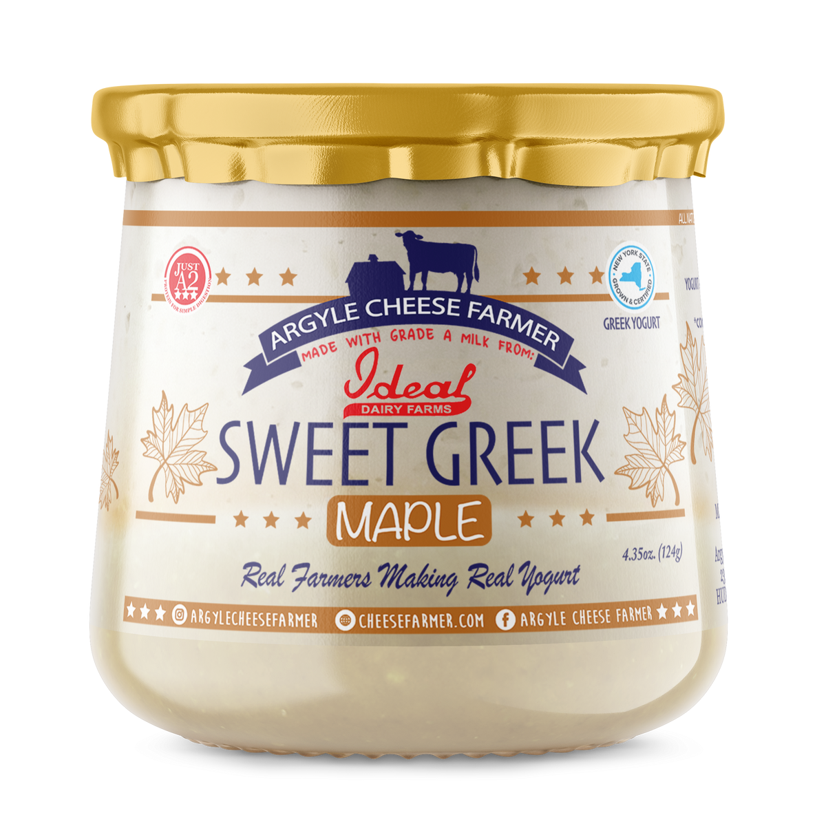 Sweet Greek 12 Packs, Dairy from Argyle Cheese Farmer