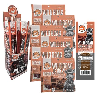 The Trail Boss - Wild Boar Variety Pack