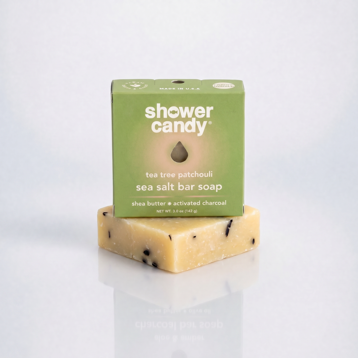 Tea Tree Patchouli Olive Oil Bar Soap