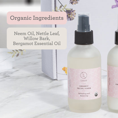 ORGANIC FACIAL TONER Refreshing and Balancing, Health & Beauty from Lizush