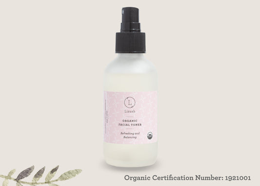 ORGANIC FACIAL TONER Refreshing and Balancing, Health & Beauty from Lizush