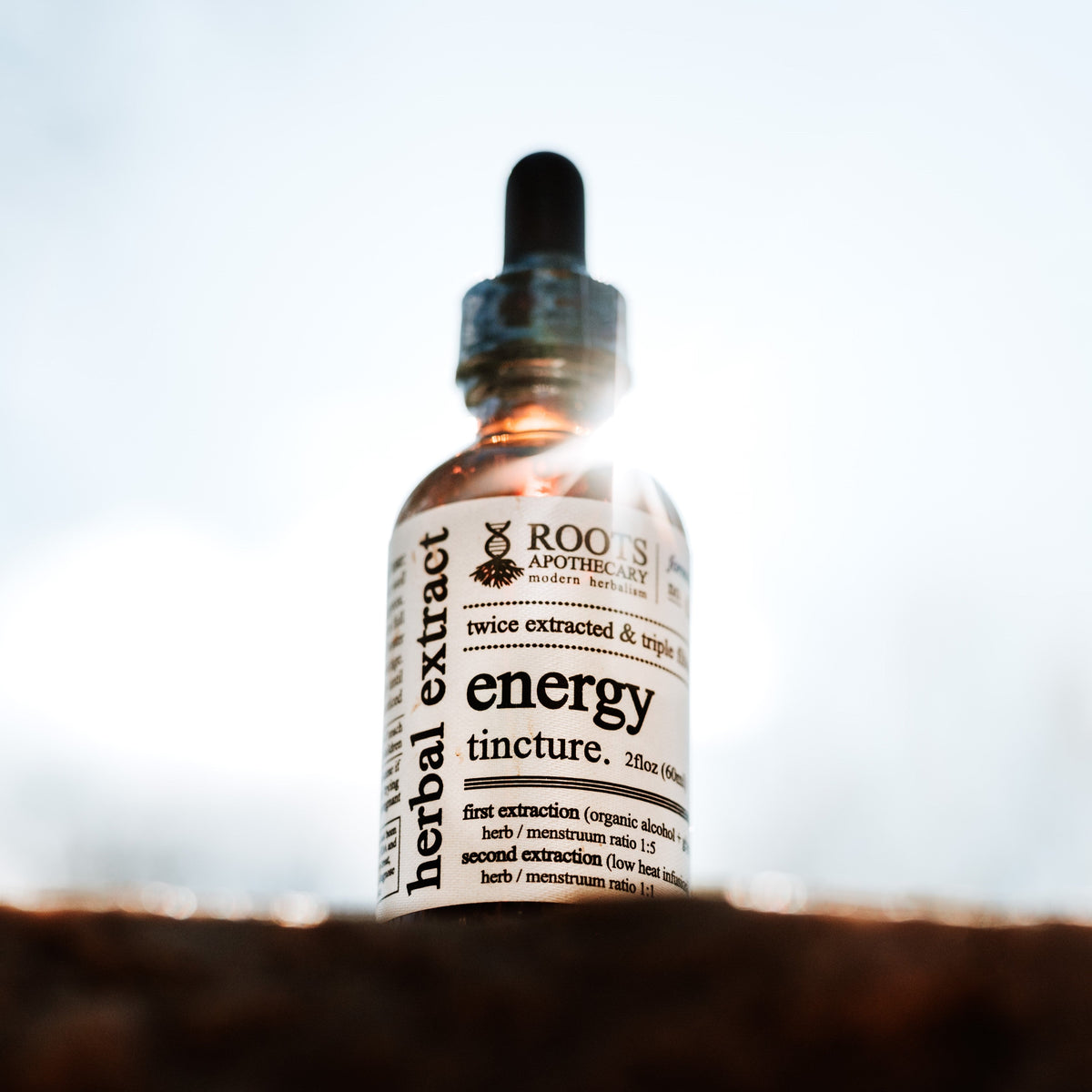 energy tincture., Tinctures from Roots Apothecary
