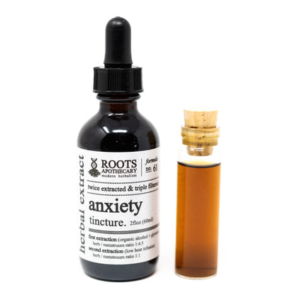 anxiety tincture., Tinctures from Roots Apothecary