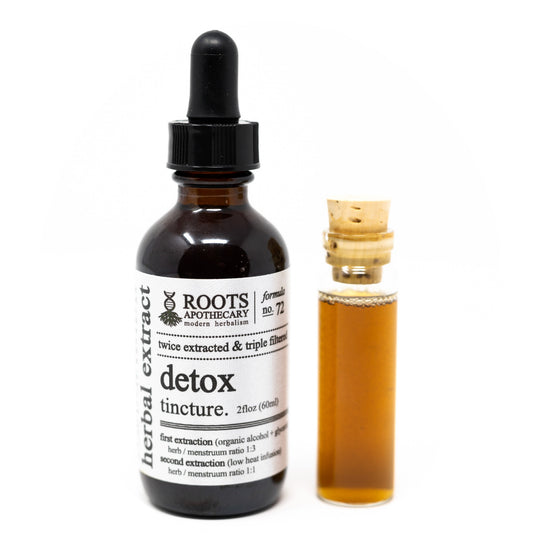 detox tincture, Tinctures from Roots Apothecary