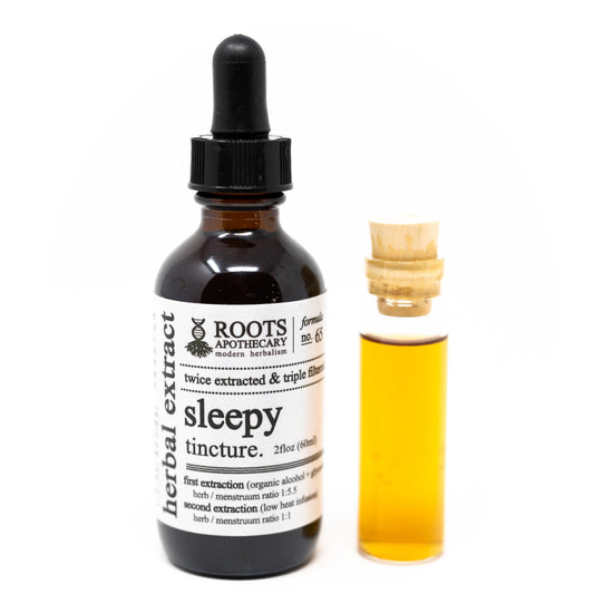 sleepy tincture., Tinctures from Roots Apothecary