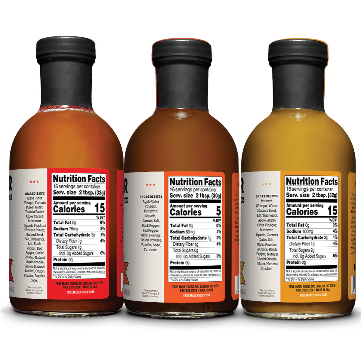 Pitmaster Ed Mitchell Carolina BBQ Sauce Variety 3-Pack, image 3 of 10