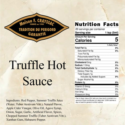 Truffle Hot Sauce (3.3oz)