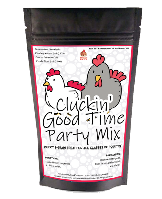 Cluckin Great Time Textured Treat To Encourage Foraging