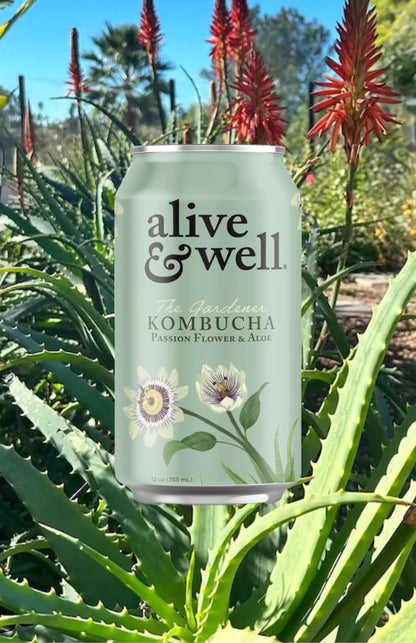 Aloe & Passion Flower Kombucha Organic - 6pk