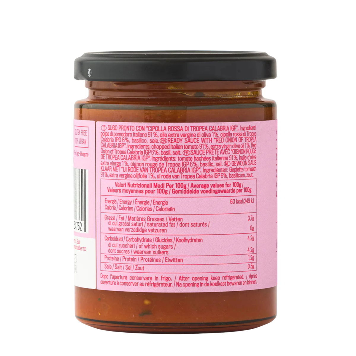 Famiglia Crispino Tropea Red Onion Pasta Sauce — IGP Certified Italian, image 2 of 3