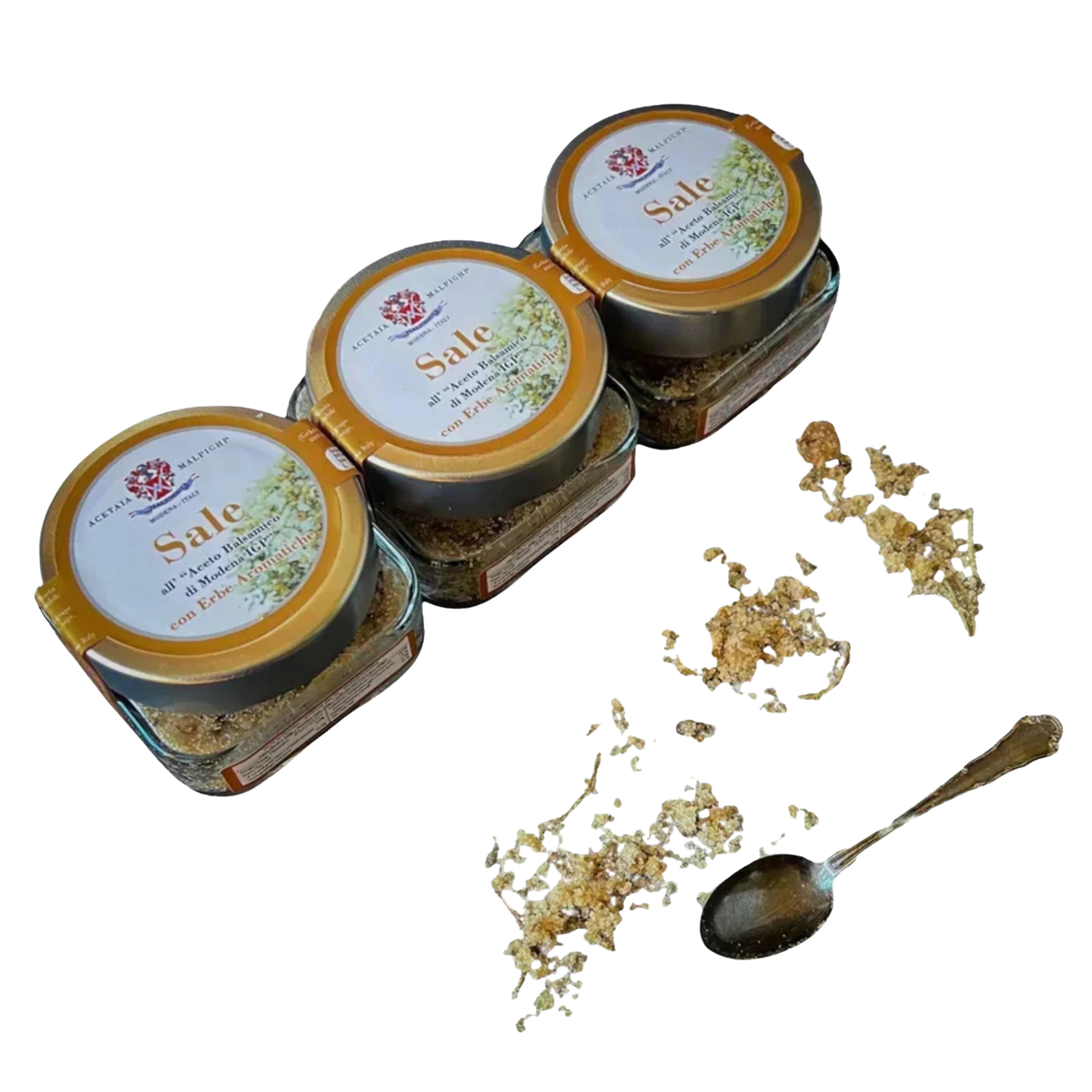 Italian Sea Salt with Herbs and Balsamic Vinegar of Modena by Acetaia Malpighi