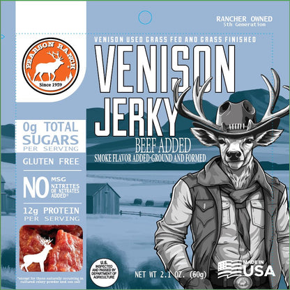 The City Slicker - Venison Variety Pack, Meat from Pearson Ranch Jerky