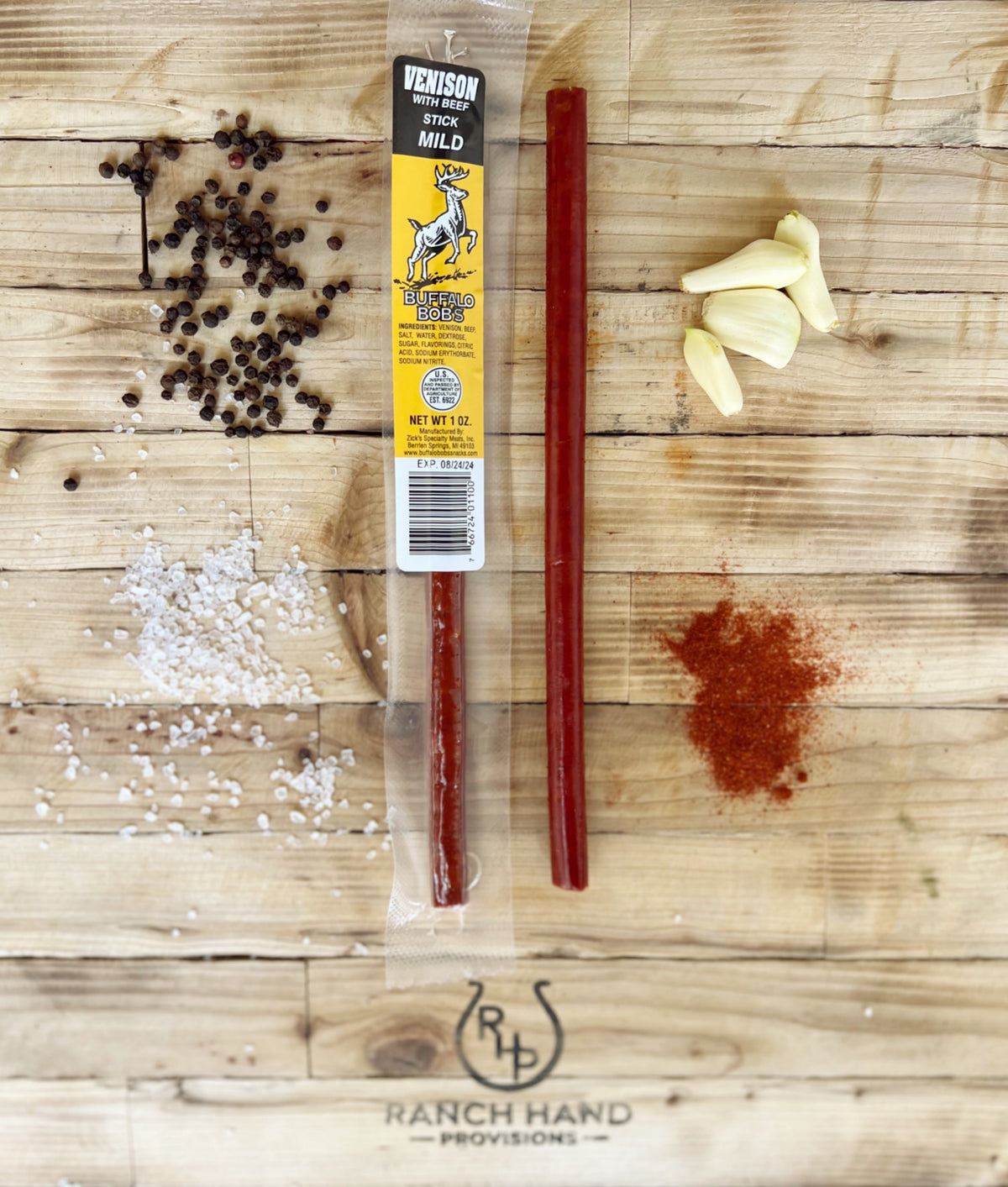 Venison Jerky — Mild, Meat from Ranch Hand Provisions