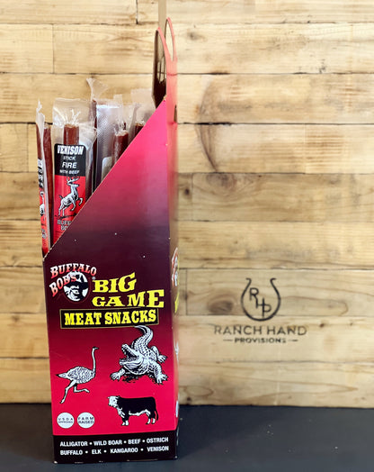 Venison Jerky Stick — Spicy, Meat from Ranch Hand Provisions