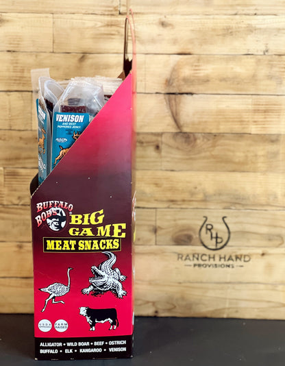 Venison Jerky — Peppered, Meat from Ranch Hand Provisions