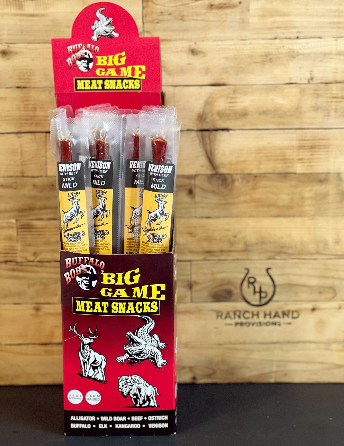 Venison Jerky — Mild, Meat from Ranch Hand Provisions