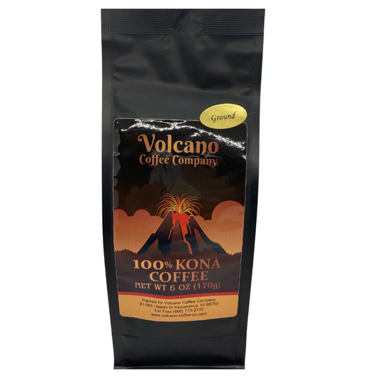 Volcano Coffee Company 100% Kona Coffee 6 oz