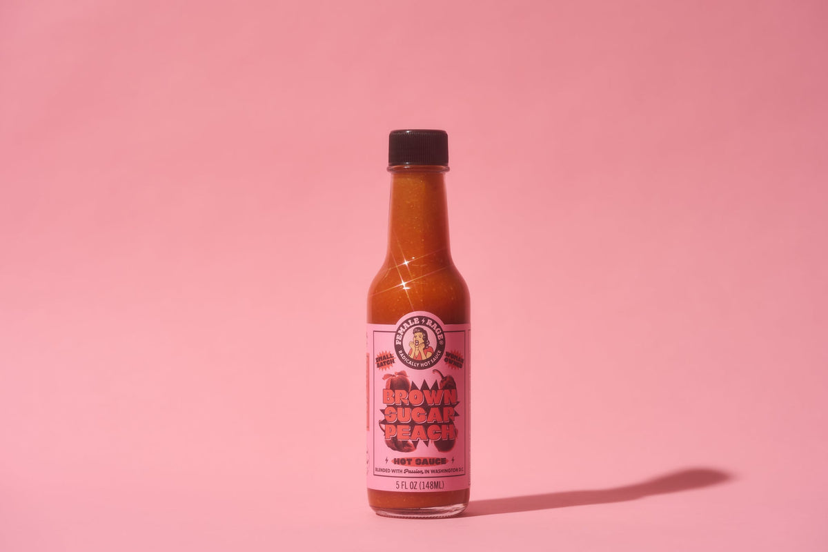 Brown Sugar Peach Hot Sauce