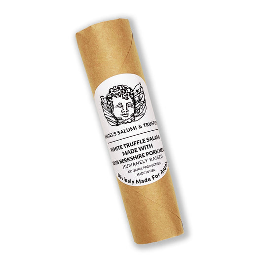 White Truffle Salami (6.5oz) by Angel's Salumi & Truffles