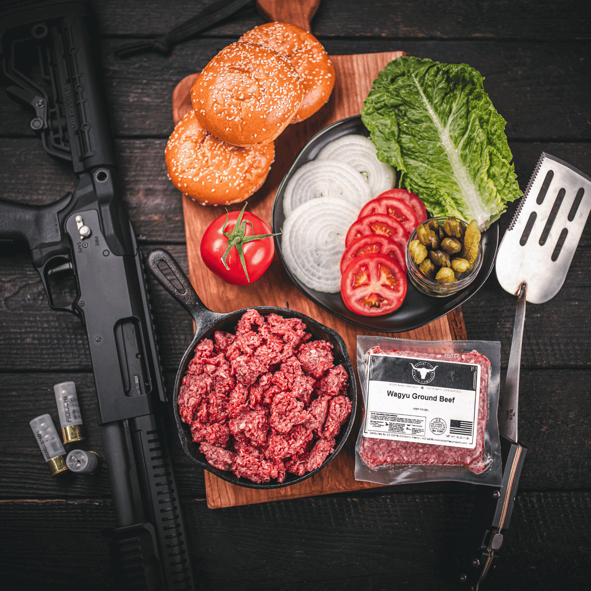 Wagyu Ground Beef – Steakhouse Grind by KC Cattle Company