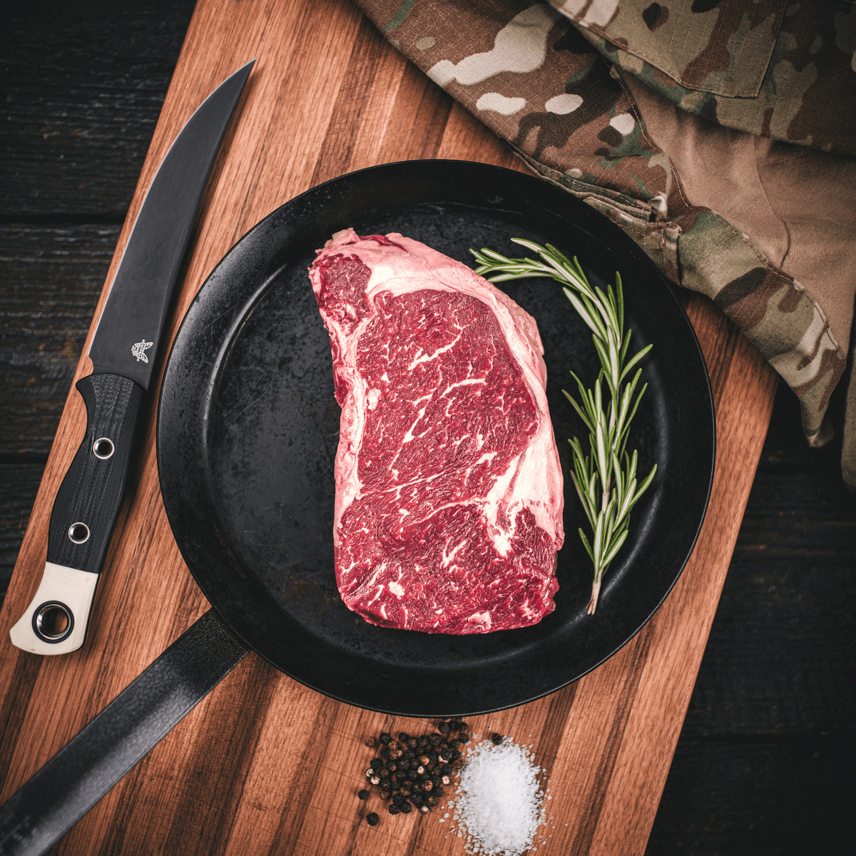 Wagyu KC Strip Steak by KC Cattle Company