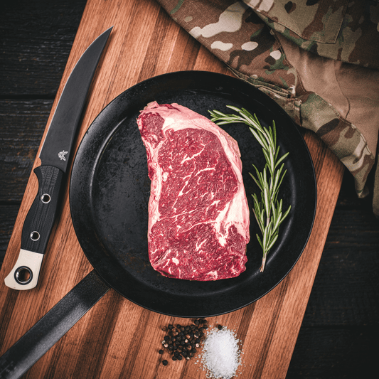 Wagyu KC Strip Steak by KC Cattle Company
